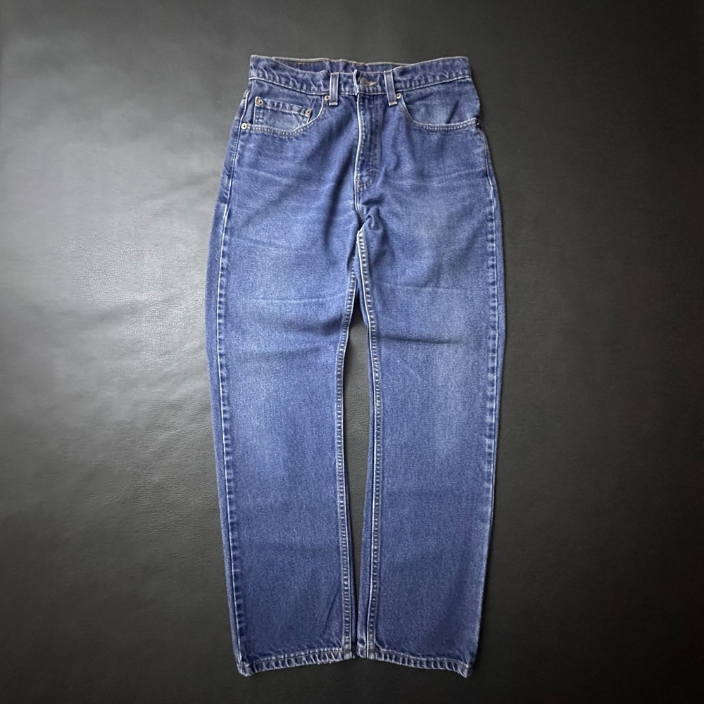 Vtg Levis 505 Jeans Mens 31x30 (Fits 30x30) Blue Made in USA Denim Straight 90s